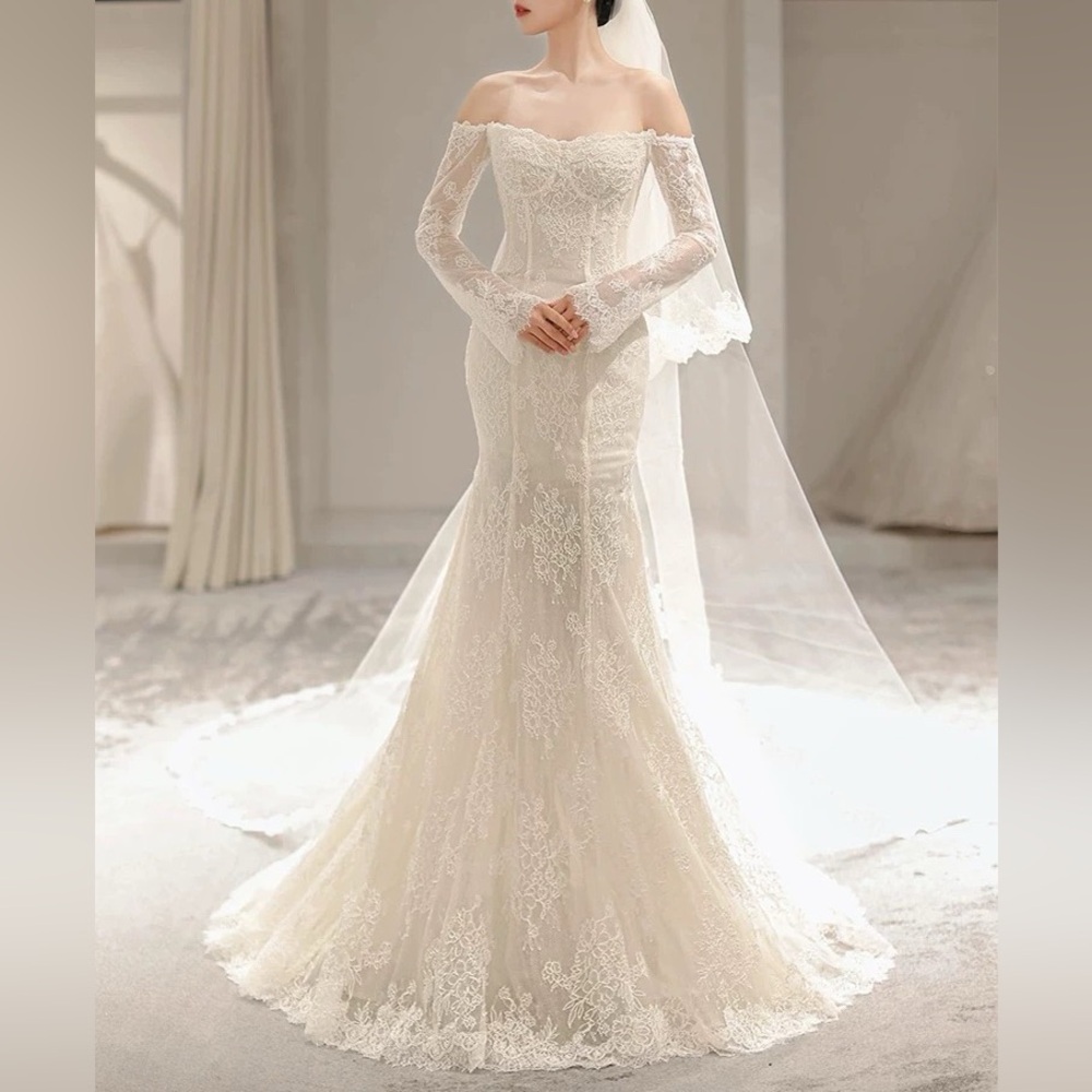 Lace Wedding Dress Small Petite